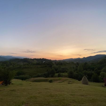 Cabana Cu Teren De Tenis -- Etaj Banita Esterno foto